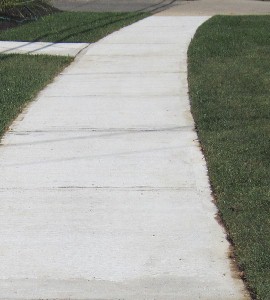 Sidewalk Before and After