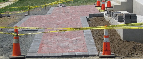 Walkway Progress